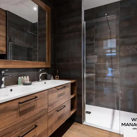 L'ourse Bleue - Penthouse Intimiste Avec Sauna Au Coeur De Moriond Mae-5814 דירה קורשבל