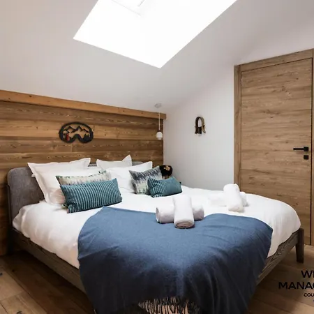 L'ourse Bleue - Penthouse Intimiste Avec Sauna Au Coeur De Moriond Mae-5814 דירה קורשבל