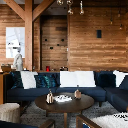 L'ourse Bleue - Penthouse Intimiste Avec Sauna Au Coeur De Moriond Mae-5814