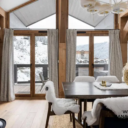 Résidence L'ourse Bleue - Penthouse Intimiste Avec Sauna Au Cœur De Moriond Mae-5814 Courchevel