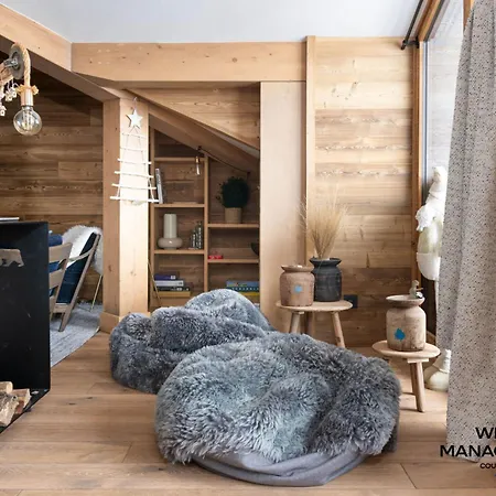 Résidence L'ourse Bleue - Penthouse Intimiste Avec Sauna Au Cœur De Moriond Mae-5814 *