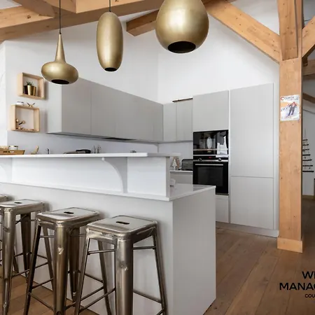 Résidence L'ourse Bleue - Penthouse Intimiste Avec Sauna Au Cœur De Moriond Mae-5814 Appartement