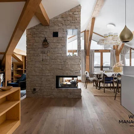 Résidence L'ourse Bleue - Penthouse Intimiste Avec Sauna Au Cœur De Moriond Mae-5814 Appartement *