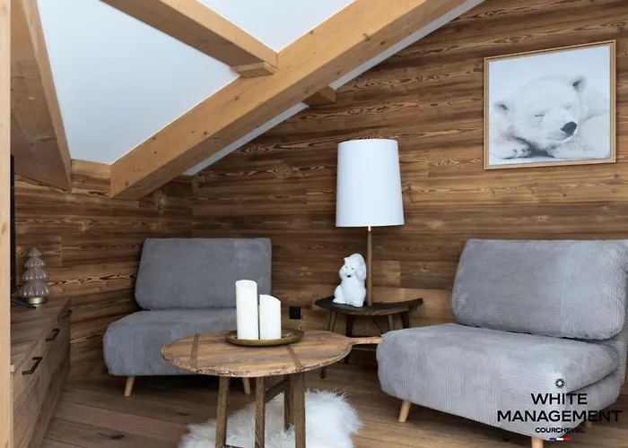 Lejlighed L'ourse Bleue - Penthouse Intimiste Avec Sauna Au Coeur De Moriond Mae-5814 *