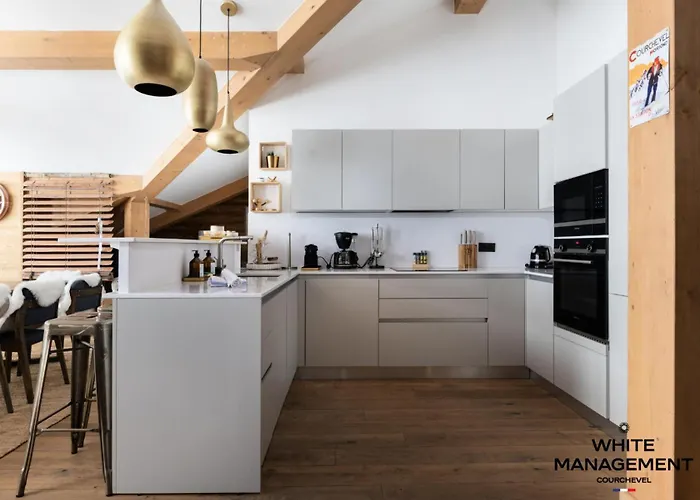 L'ourse Bleue - Penthouse Intimiste Avec Sauna Au Coeur De Moriond Mae-5814 Courchevel