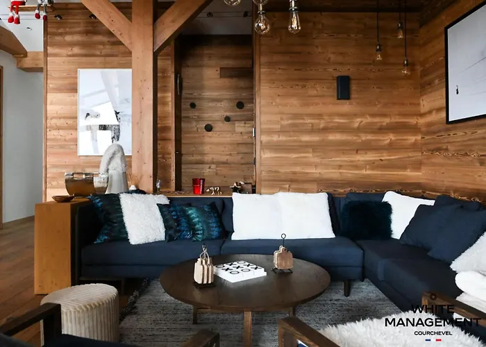 L'ourse Bleue - Penthouse Intimiste Avec Sauna Au Coeur De Moriond Mae-5814