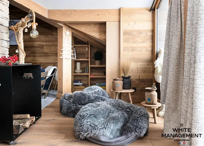 L'ourse Bleue - Penthouse Intimiste Avec Sauna Au Coeur De Moriond Mae-5814 Lejlighed Courchevel