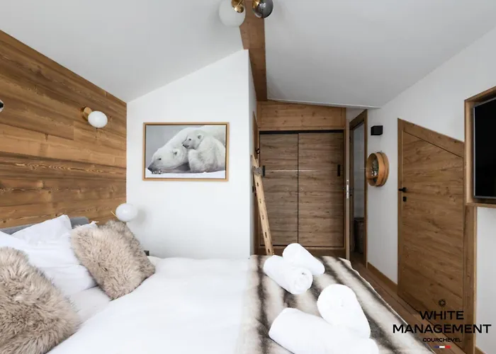 L'ourse Bleue - Penthouse Intimiste Avec Sauna Au Coeur De Moriond Mae-5814 Lejlighed *
