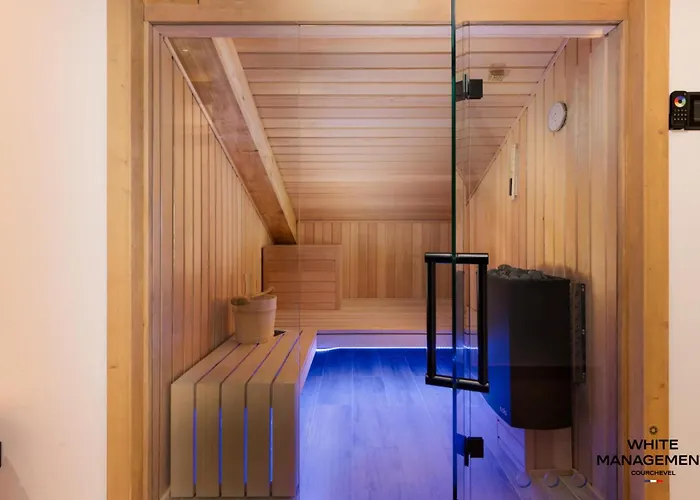 L'ourse Bleue - Penthouse Intimiste Avec Sauna Au Coeur De Moriond Mae-5814 * Courchevel