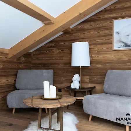 Lägenhet L'ourse Bleue - Penthouse Intimiste Avec Sauna Au Coeur De Moriond Mae-5814 *