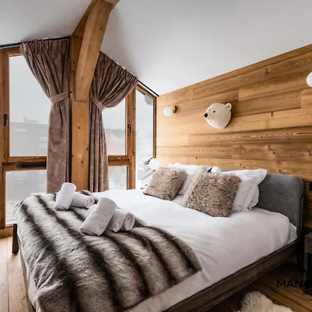 L'ourse Bleue - Penthouse Intimiste Avec Sauna Au Coeur De Moriond Mae-5814 Apartment *
