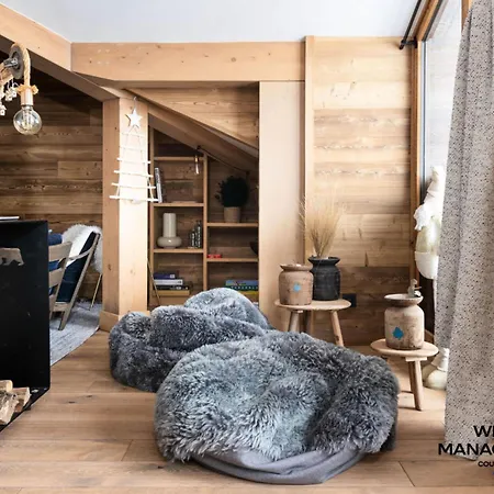 L'ourse Bleue - Penthouse Intimiste Avec Sauna Au Coeur De Moriond Mae-5814 Lägenhet Courchevel